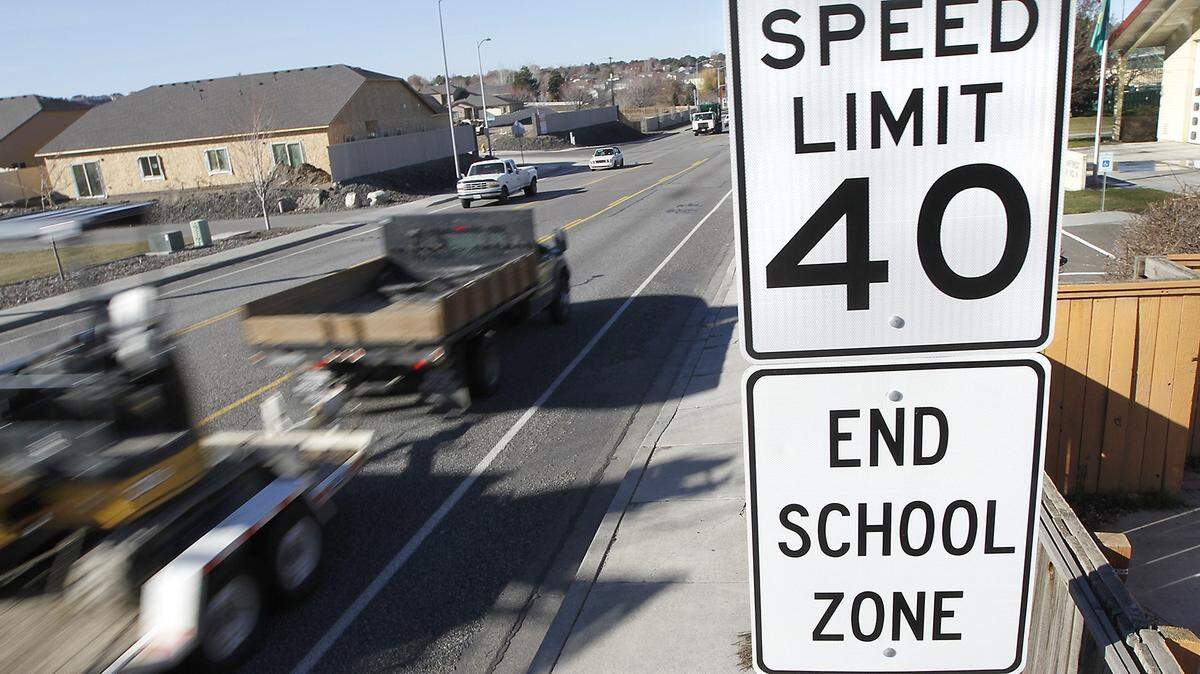 Speed limits vary depending on the type of roadway and variables such as school zones or the type of vehicle you are driving.