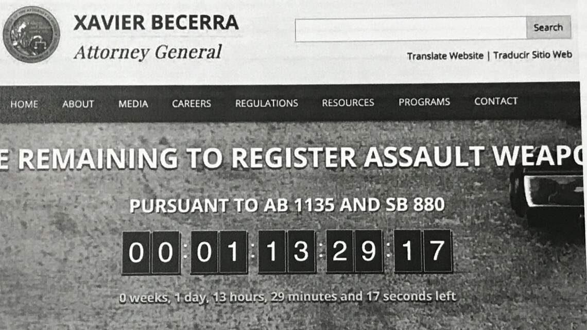 Clovis man joins lawsuit against assault weapons registration