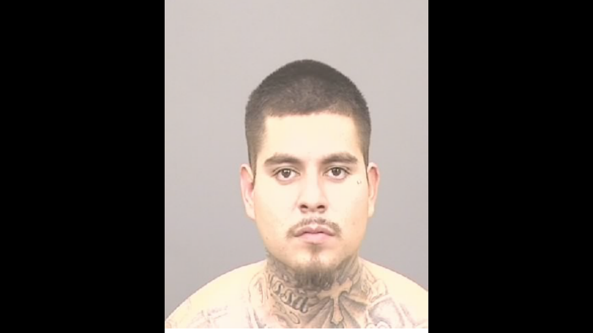 Joe Angel Delacruz in police booking photo. He avoided spending life in prison Tuesday after a jury deadlocked on an attempted murder charge against him.