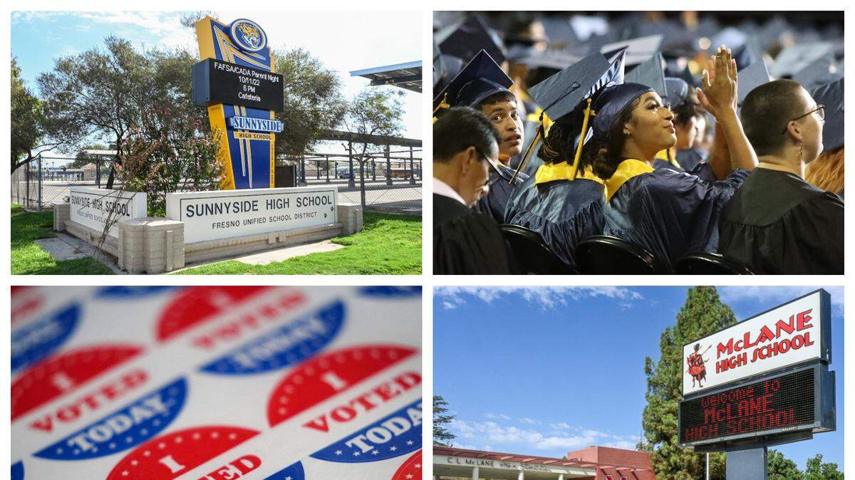 Four candidates – Valerie F. Davis, Karl C. Diaz, Tammy McMahon-Gorans and Michael B. Osmer – compete for the seat representing the Sunnyside High School region. Across town, three candidates – Veva Islas, Michelle Scire and Karen Steed – are on the ballot for the McLane High School-area seat.