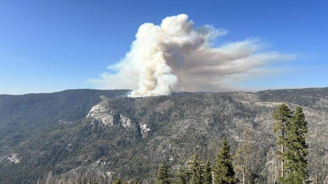 Wildfire expands to 1,000+ acres in Yosemite National Park, moves toward Badger Pass