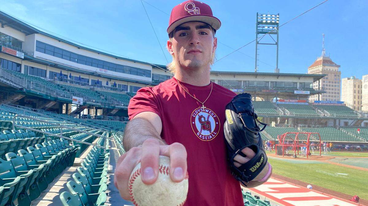 Clovis West senior Tyler Patrick is The Fresno Bee high school baseball Player of the Year.