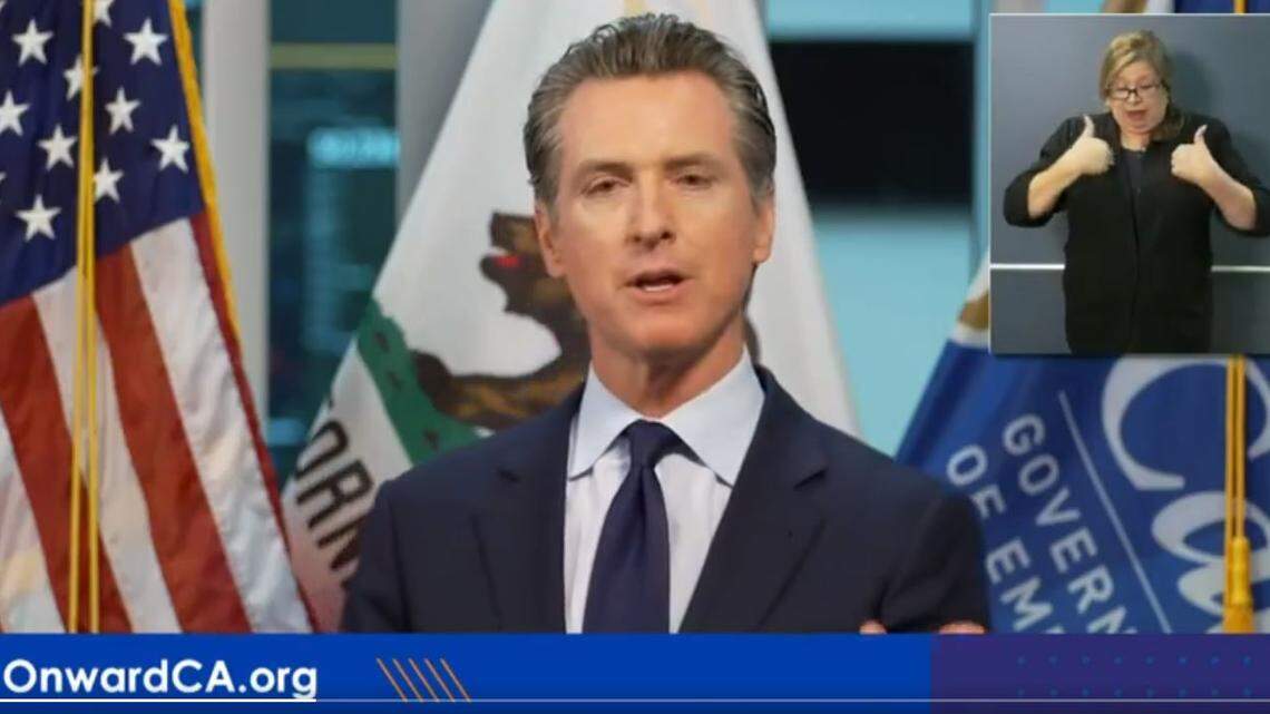 California Gov. Gavin Newsom.