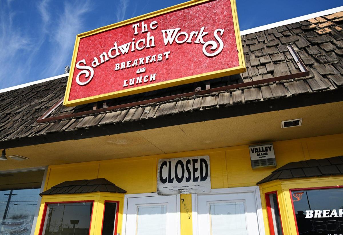 The Sandwich Works on Ashlan Ave. near Fresno Street has closed. Photographed Thursday, Jan. 2, 2025 in Fresno.