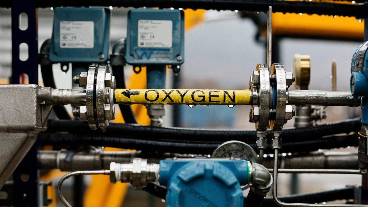 Part of the machinery that heats pellets containing captured carbon dioxide, releasing it for use, at Carbon Engineering in Squamish, British Columbia, Canada. Chevron, Occidental Petroleum and BHP have invested in Carbon Engineering, a startup developing technology to take carbon out of the atmosphere.