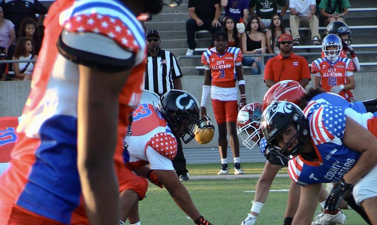 The 70th City/County All-Star football game at McLane Stadium in Fresno, California on Friday, June 21, 2024.