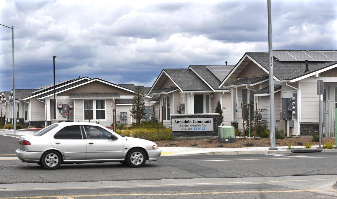 One area of Southwest Fresno that will be impacted by the cityÕs plan to rezone 92 acres of industrial space, according to Debbie Darden, Chair of the Golden Westside Planning Committee, is the new Annadale Commons, a nearby senior community, and a school down the street. Opponents against the cityÕs plan to rezone 92 acres, say the proposal will allow industries to expand, bringing in more truck traffic and with it, pollution in an area hit hard by asthma among residents, especially seniors.