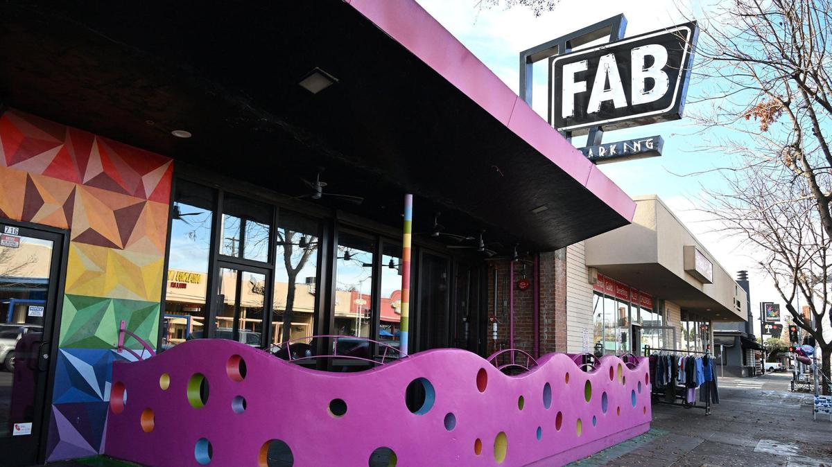 FAB Fresno, the LGBTQ+ bar and lounge in the Tower District has announced through social meda that it is closing at the end of the year, ending with a New Year’s Eve celebration. Photographed Tuesday, Dec. 19, 2023 in Fresno.