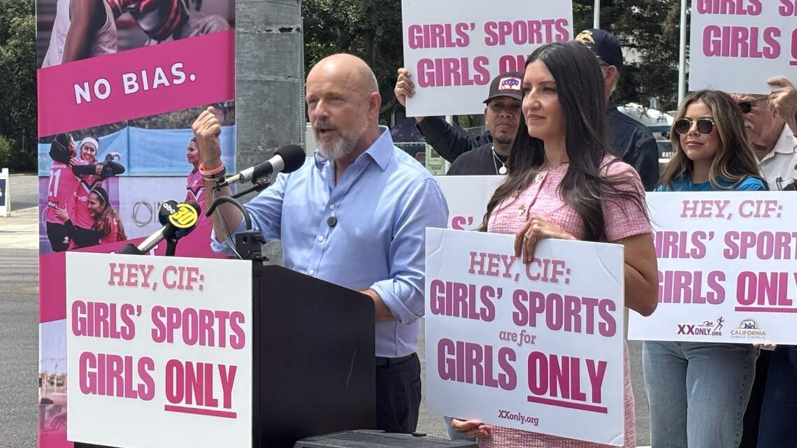 State Superintendent candidate visited Clovis to decry trans athletes. Could she change law?