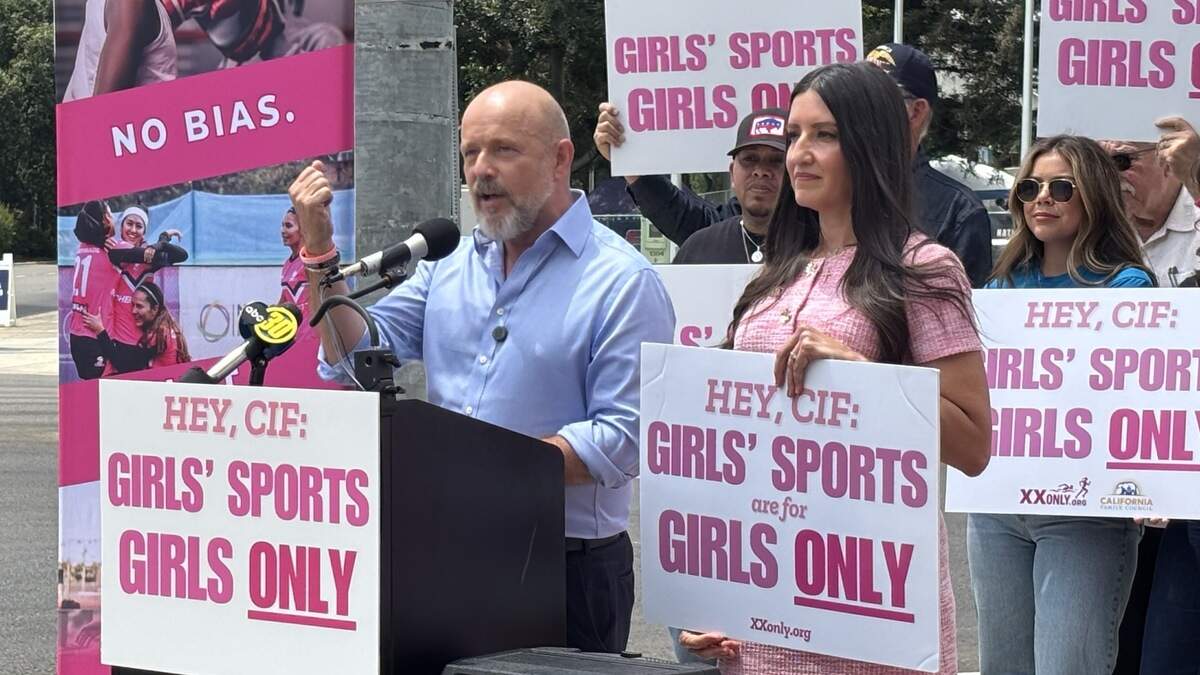 State Superintendent candidate visited Clovis to decry trans athletes ...