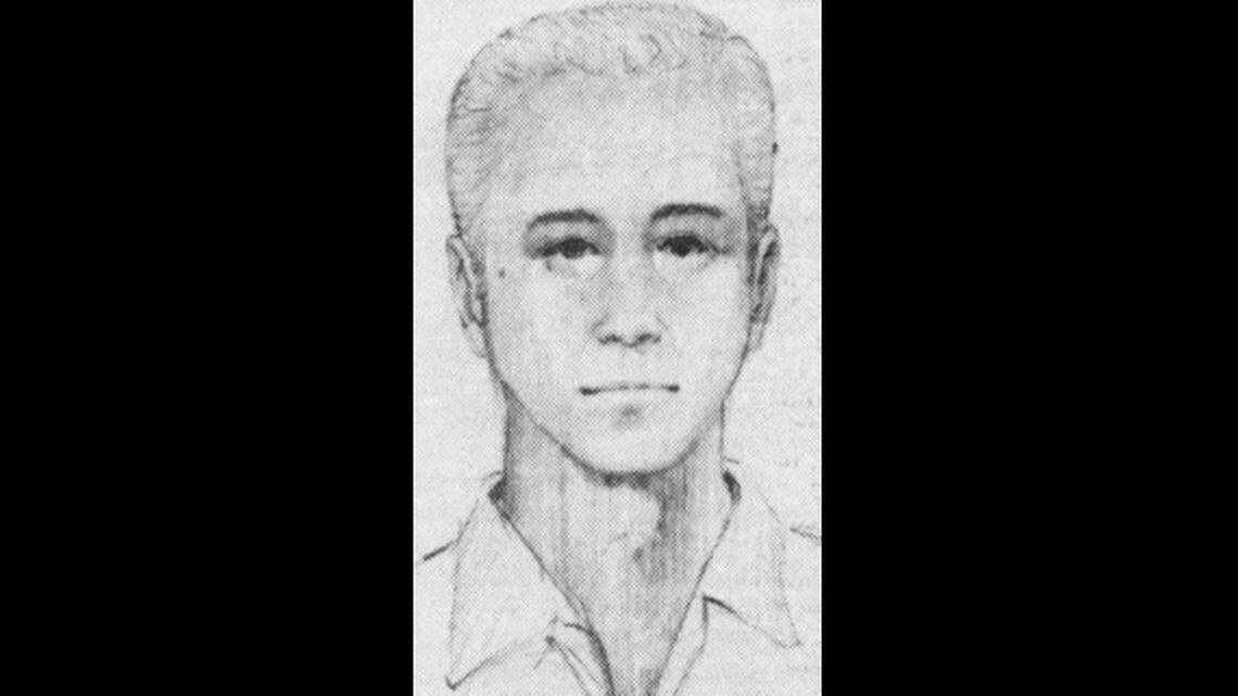 A Fresno Bee artist rendering from testimony provided by a witness in 1985 after the Fresno County Sheriff’s Office sought a man for questioning. The witness saw the man in the neighborhood shortly before the killing, and described him as a white man between 32 and 35, around 160 to 170 pounds and having blond hair.