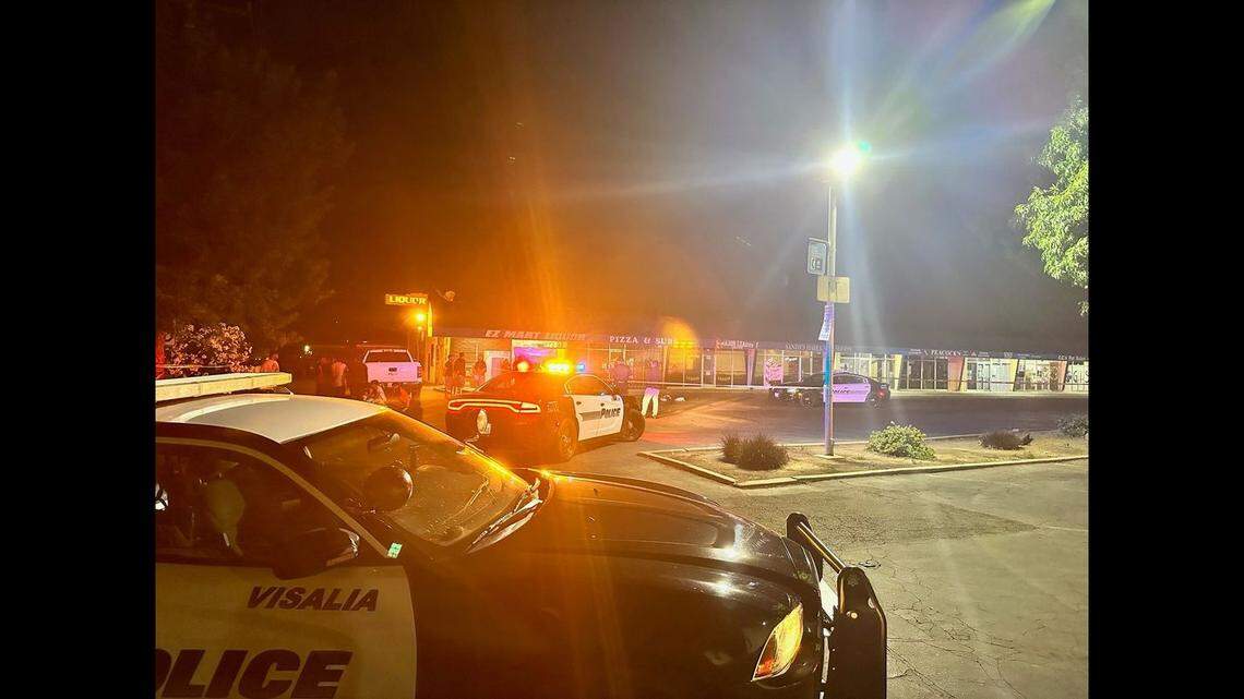 An alleged robber and a store clerk were killed in a shootout in Visalia on Sunday, June 11, 2023, police said.&nbsp;