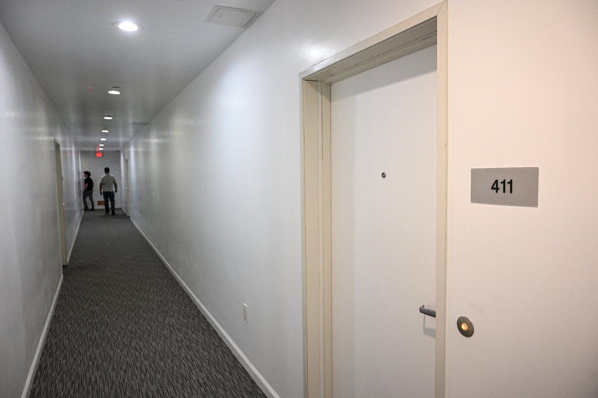 Residents have been moving into the upper floor apartment units of the Hotel Fresno starting last year while work on the ground floors continued. This week the ground floor will finally be available for events and business space.