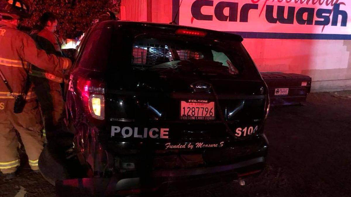 A Sanger police officer was injured just after midnight Saturday after an alleged drunken driver struck him. The driver was arrested.