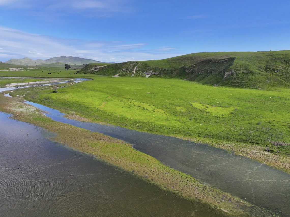 Included in the more than 3,000 acres of undeveloped land located north of Fresno that’s for sale is a season creek. The land, owned by the Blasingame family, has hit the market in July and offers “boundless potential” for $117 million.