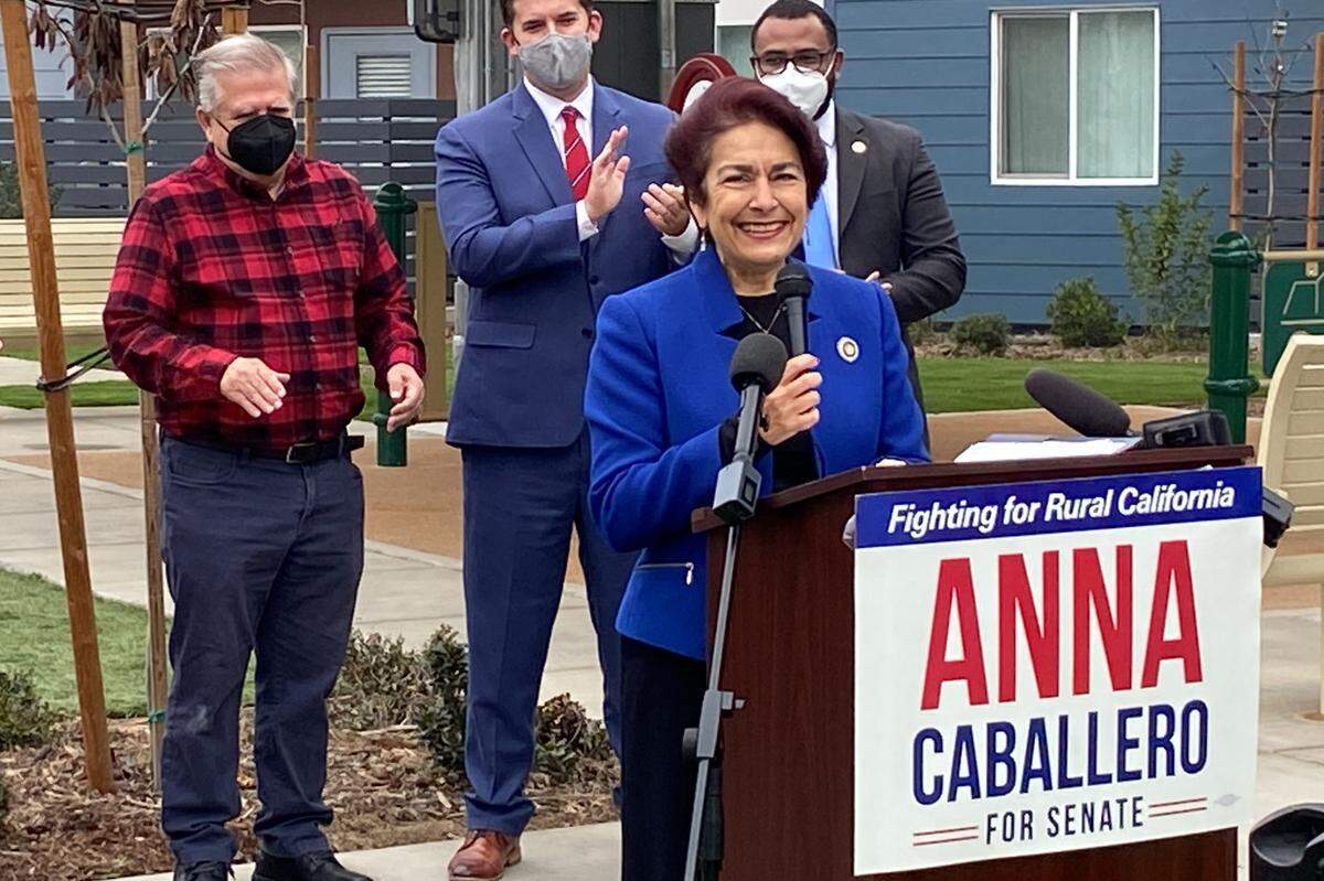 State Sen. Anna Caballero, D-Merced, said officially Friday, Jan. 21, 2021, she will run in the newly drawn 14th District while speaking at The Link near Blackstone and McKinley avenues in Fresno.&nbsp;