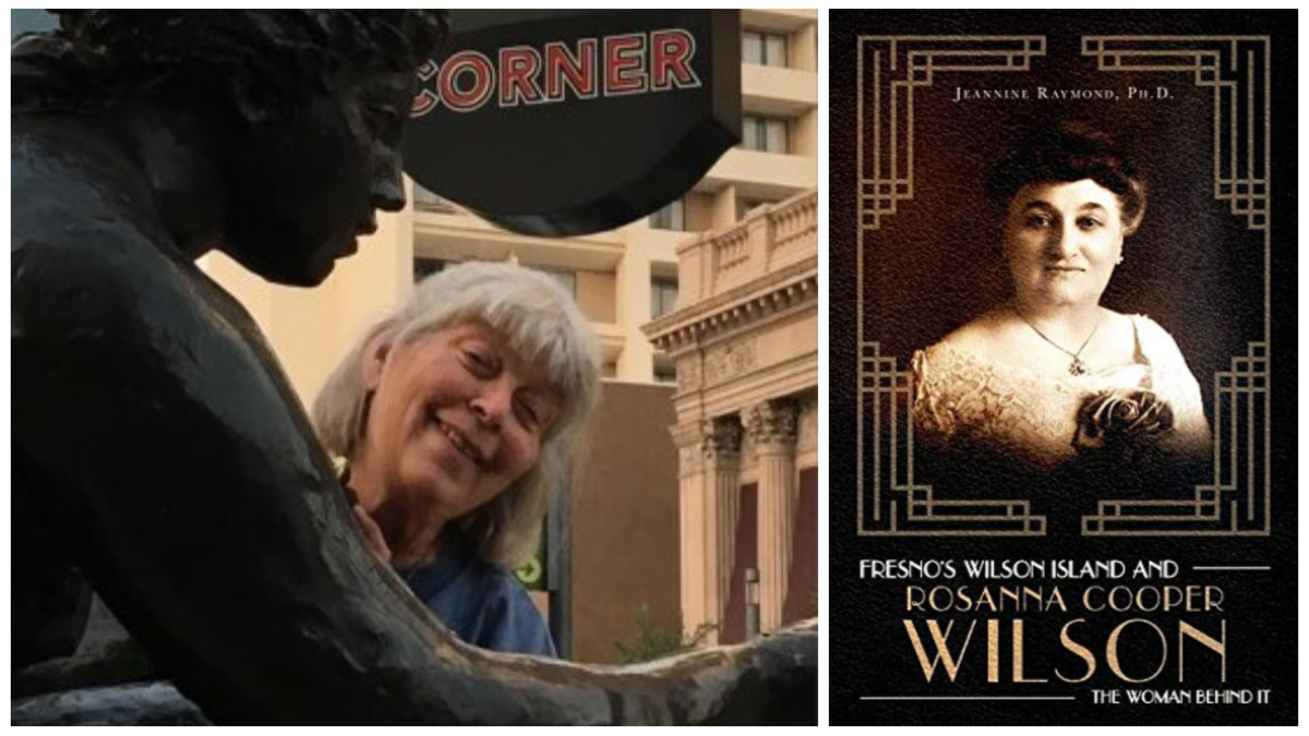Fresno author Jeannine Raymond has lived in her Wilson Island home in the Tower District for over 30 years. She has worked at Fresno State and UC Berkeley and is now retired.