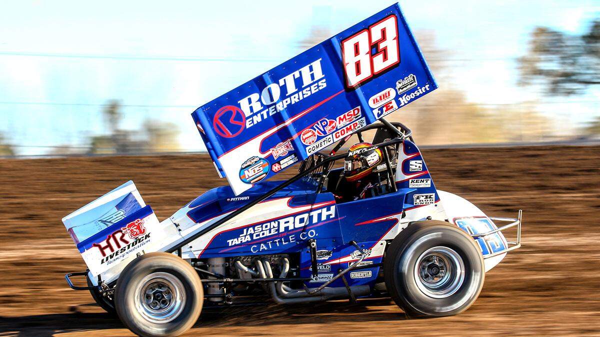 Oklahoma driver Daryn Pittman competes in the Easton-based Roth Motorsports car.