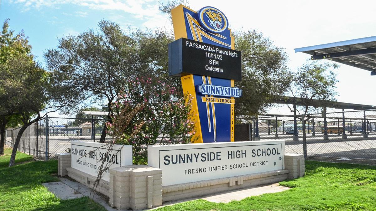 Sunnyside High School photographed on Monday, Oct. 10, 2022.