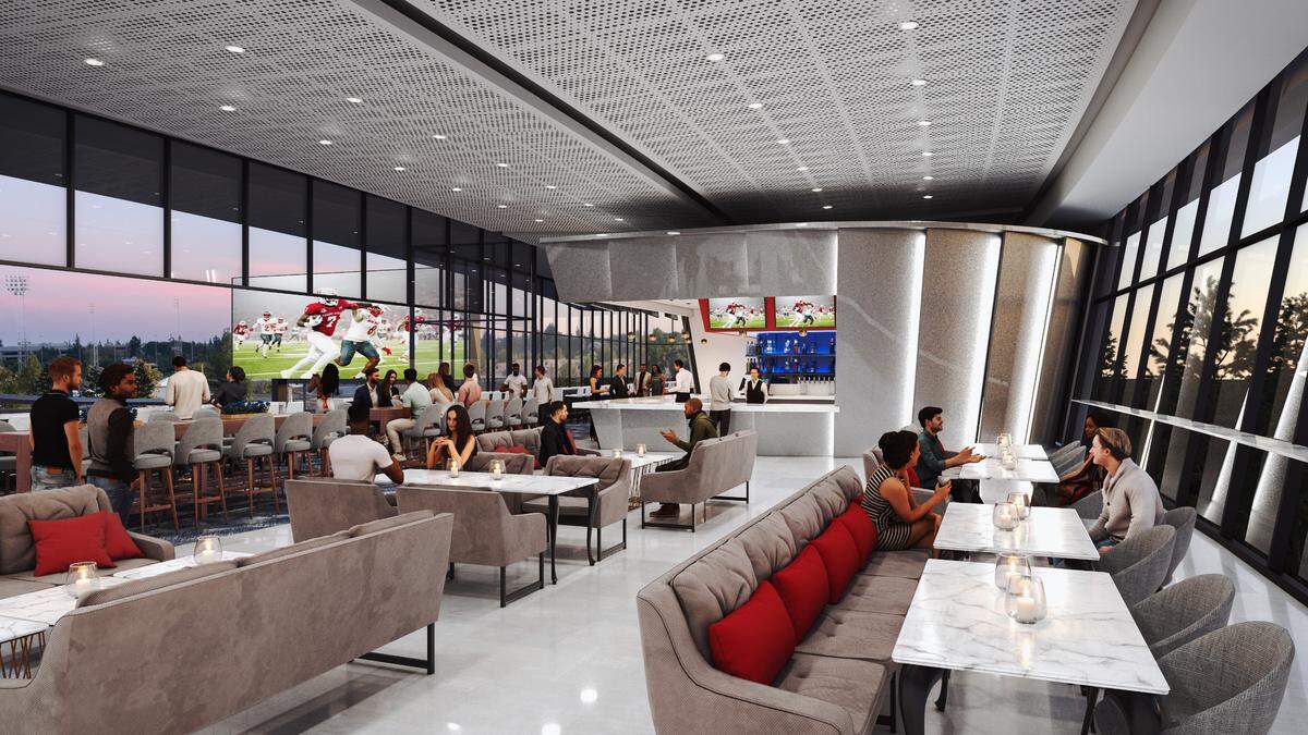 Fresno State unveiled its vision for a renovated Valley Children’s Stadium, including a new press box structure and stadium club premium seating on the west side of the venue.