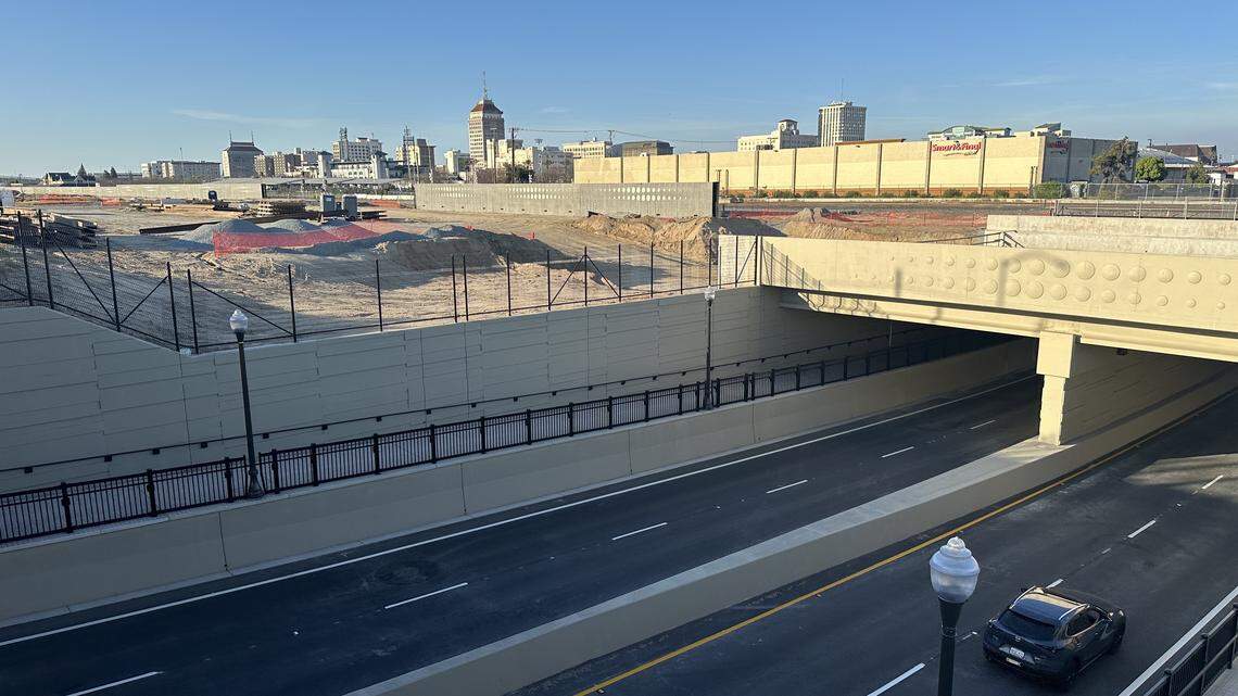High-Speed Rail’s Cesar Chavez Blvd. underpass opens in Fresno. Which street closes next?