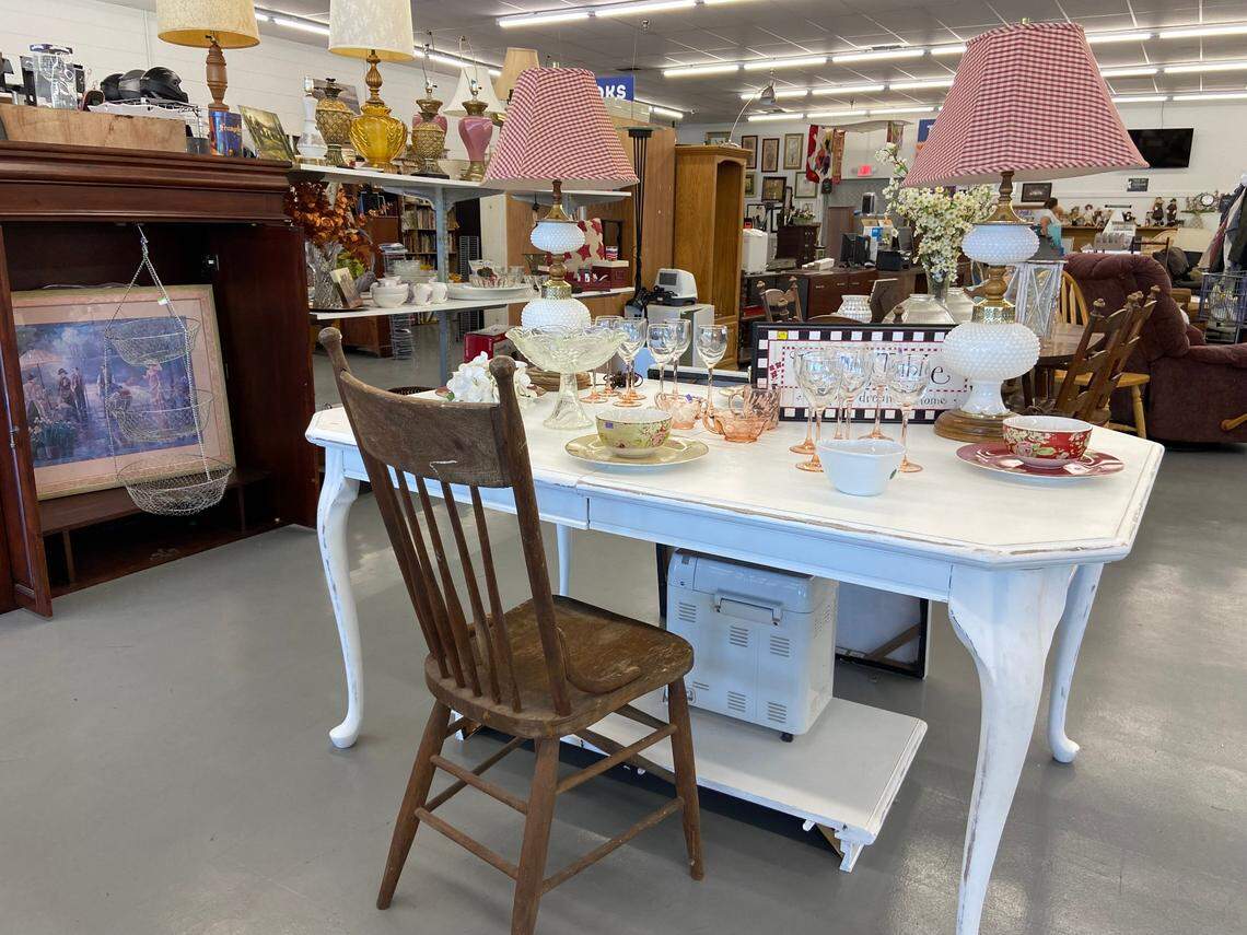 Furniture and houseware are for sale at 2nd Chance Thrift & Collectibles in Clovis.