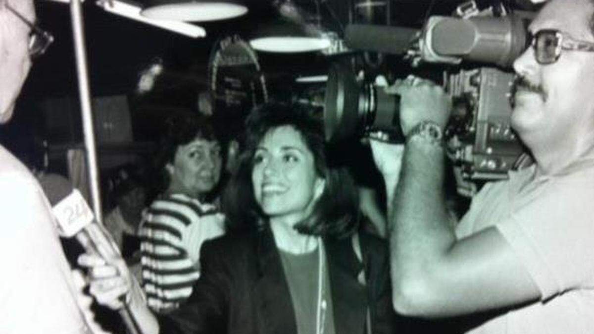 KSEE 24 anchor Stefani Booroojian initially started as a producer at the station before switching to reporter. She is retiring after 42 years in TV news.