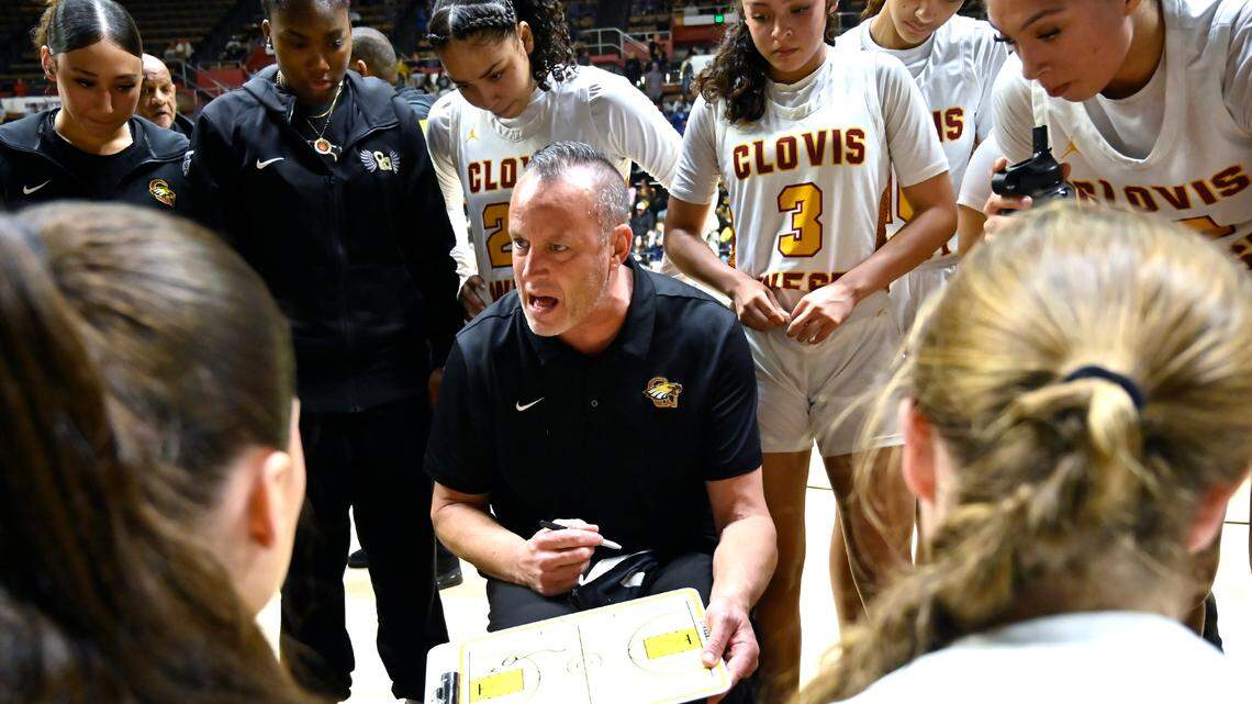 Clovis West girls basketball team ends season with pride despite loss to Archbishop Mitty