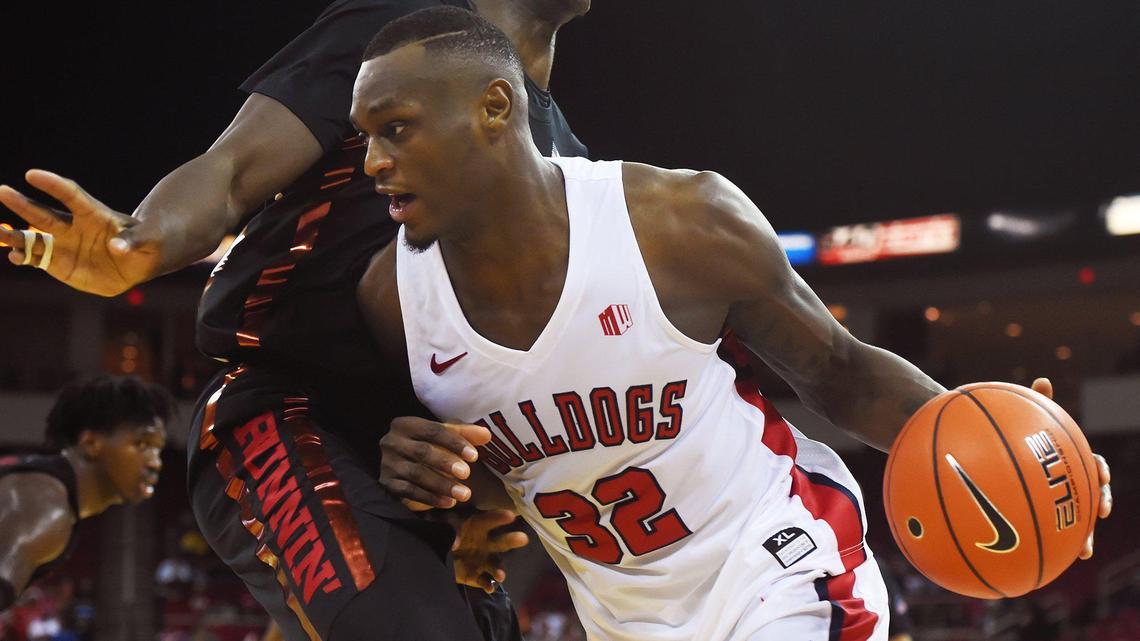 Fresno State forward Nate Grimes, seen in action against UNLV, was the only consistent source of offense for Fresno State in a loss at Colorado State on Wednesday, Jan. 22. The senior matched a career-high 23 points. Grimes attempted only two shots from the 3-point line in three games since returning from a wrist injury (he is playing with the wrist wrapped in tape), but was 4 of 8 on threes against the Rams.