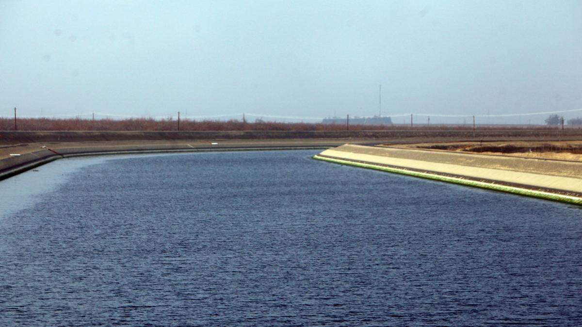 The California Aqueduct.