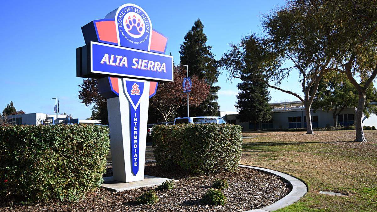 Alta Sierra Intermediate School, photographed Thursday, Dec. 7, 2023 in Clovis.
