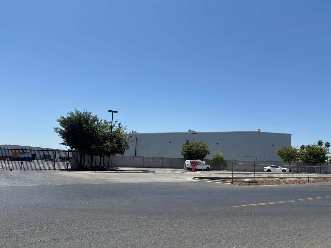 Central Valley Meat Co. beef processing facility in Hanford photographed Saturday June 28, 2025. A line worker took his life in the workplace on Wednesday, June 18, 2025.