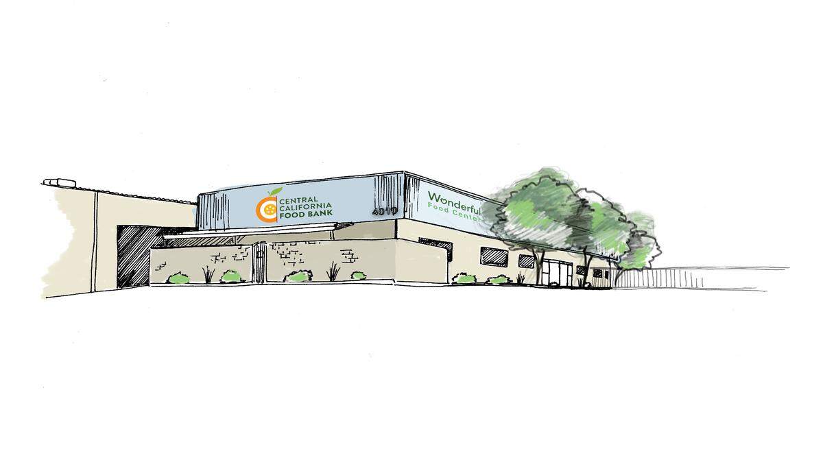 The Community Food Bank will be moving into a new building in southeast Fresno, thanks in part to a $2.5 million donation from Stewart and Lynda Resnick.