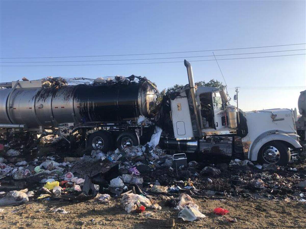 Un choque frontal entre dos semirremolques la mañana del jueves 23 de octubre en Highway 33 provocó el derrame de 3,000 galones de petróleo y el cierre de la carretera durante varias horas.