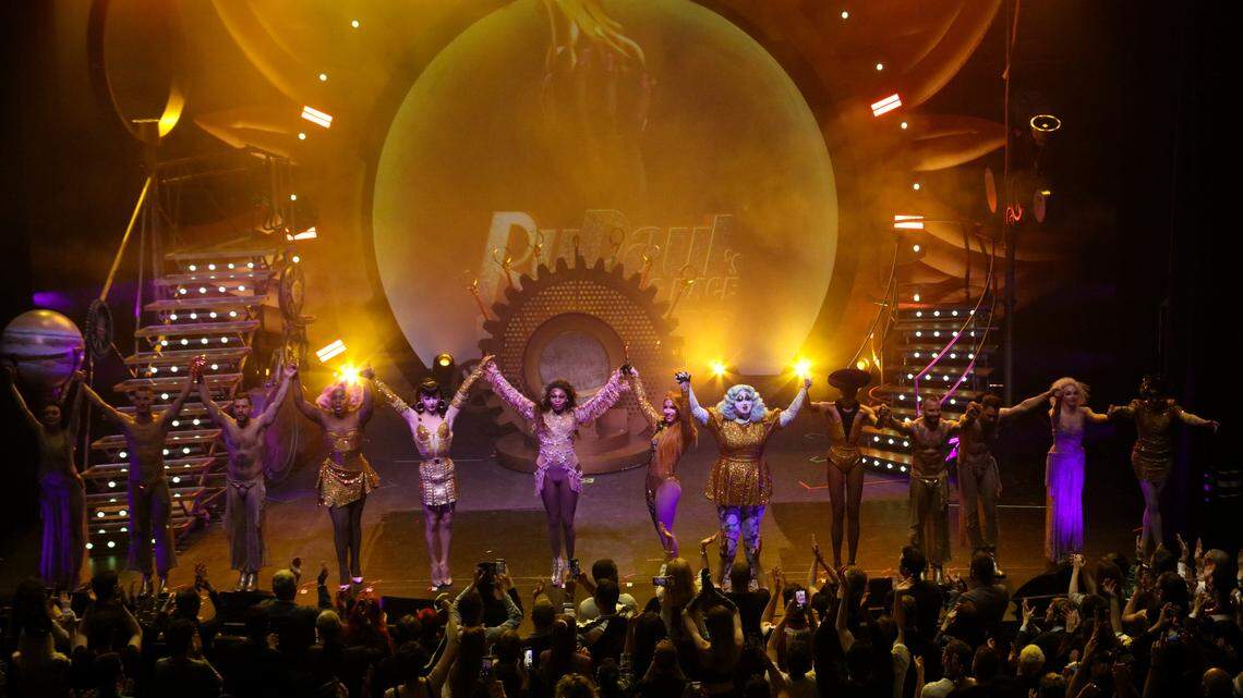 RuPaul Drag Race Werq The World tour stops at the Warnors Theatre in Fresno, CA, Sept. 18, 2019.