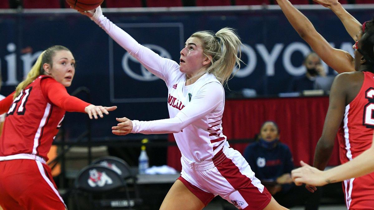 Fresno State guard Haley Cavinder and the Bulldogs have a rescheduled game against Colorado State set for Jan. 24 at the Save Mart Center.
