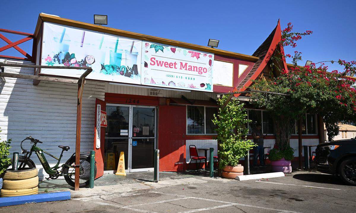 Sweet Mango on First Street is one of several places for cheap eats, photographed Monday, May 11, 2026 in Fresno.