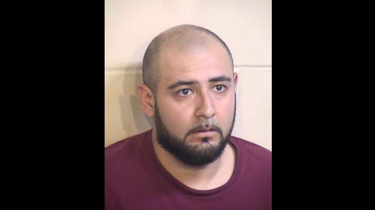 Jesus Lopez-Zucilla was arrested by Fresno County sheriff’s deputies on suspicion of making a false emergency report and for outstanding warrants.