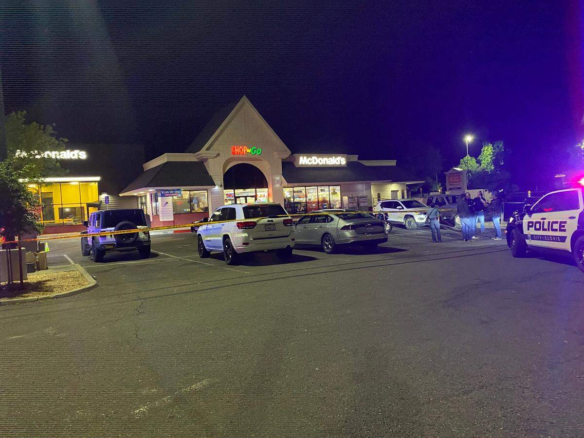 An 18-year-old was fatally shot at the McDonald’s parking lot in Clovis, California on Wednesday, April 23, 2025.