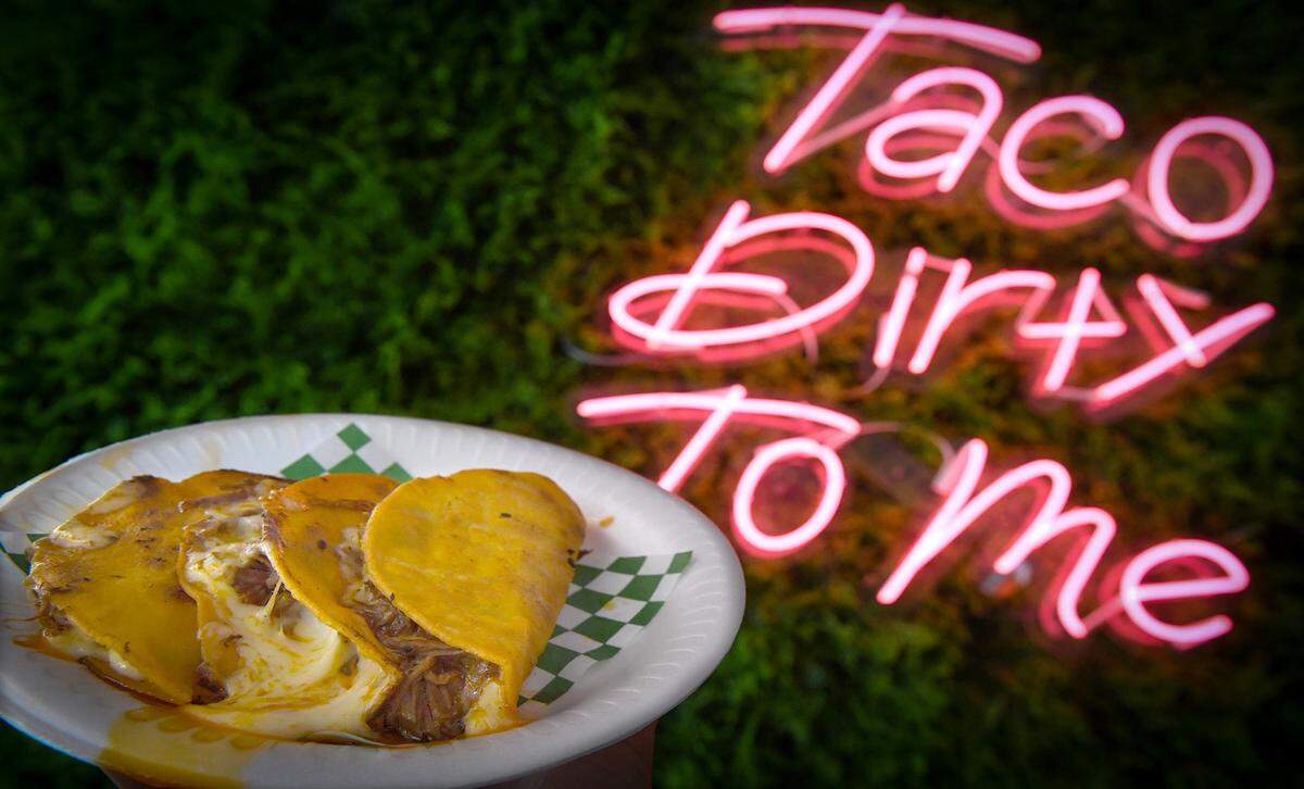 Tacos are pictured at 559 Taqueria at the corner of Shepherd and Cedar avenues last year in this file photo. The location has since closed. Its Clovis Avenue restaurant remains open.