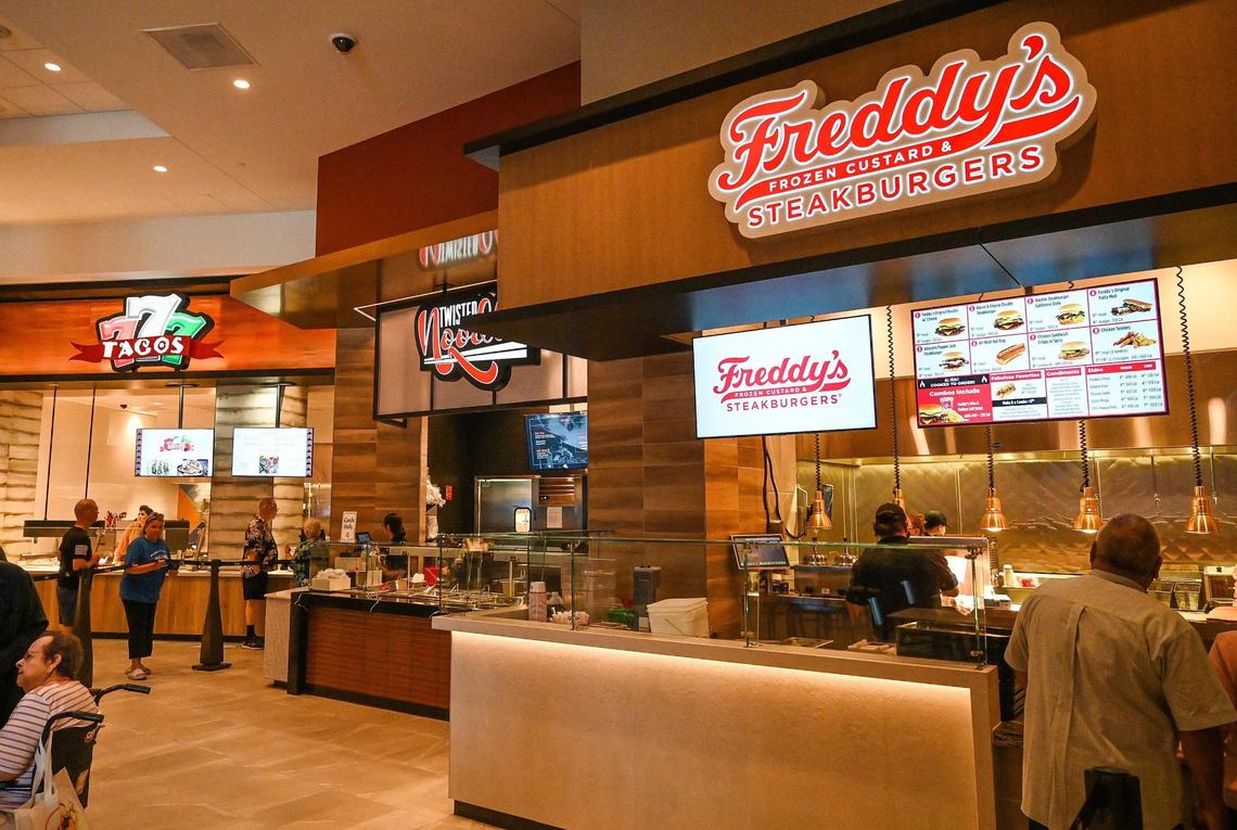 The new food court at Table Mountain Casino features several options for quick and convenient bites.