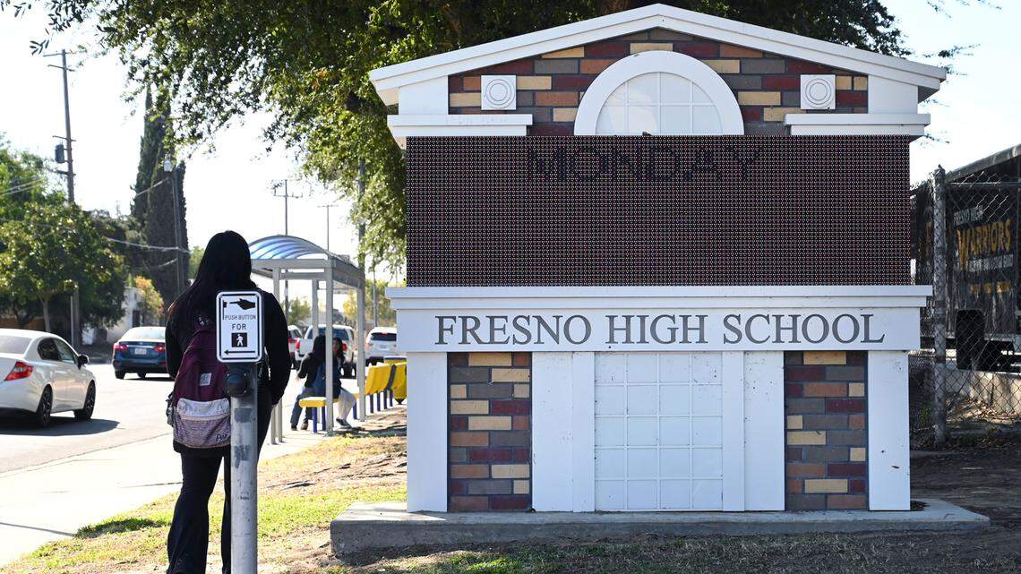 Fresno High School, shown Thursday, Sept. 29, 2022 in Fresno.