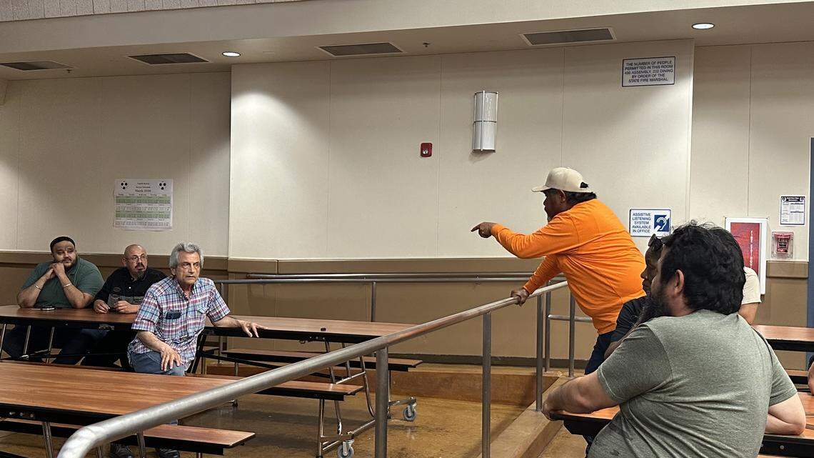 Insults, chaos, bodyguards at west Fresno community meeting about apartment project