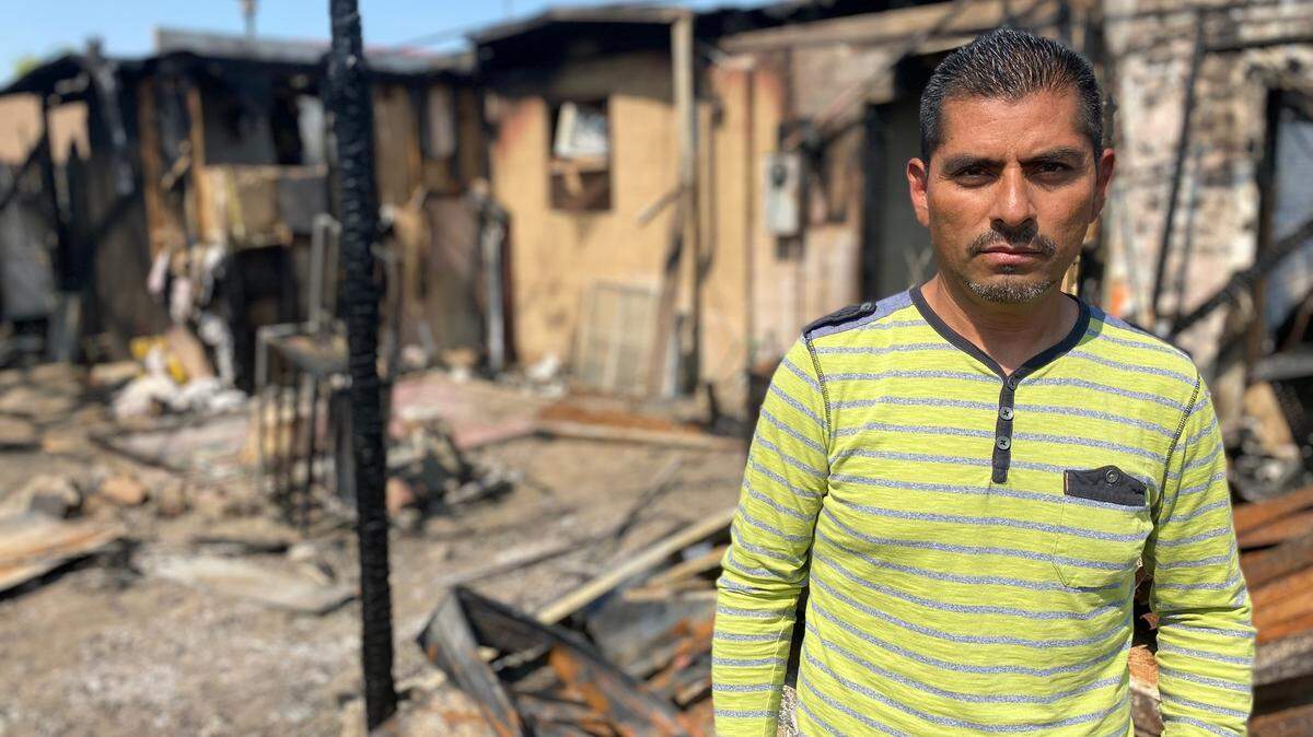 Gregorio Rodriguez owned La Potosina, a Mexican bakery serving pan dulce, specialty pastries and bread in Poplar. The bakery and other immigrant-owned businesses burned down in a fire July 9.