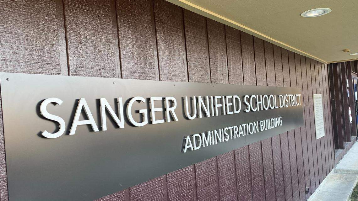 Though 70% of the district’s more than 11,000 students are Latino and many primarily speak Spanish at home, Sanger Unified doesn’t provide interpreters without a special request made at least 48 hours beforehand. The district also doesn’t provide simultaneous translation devices at board meetings.