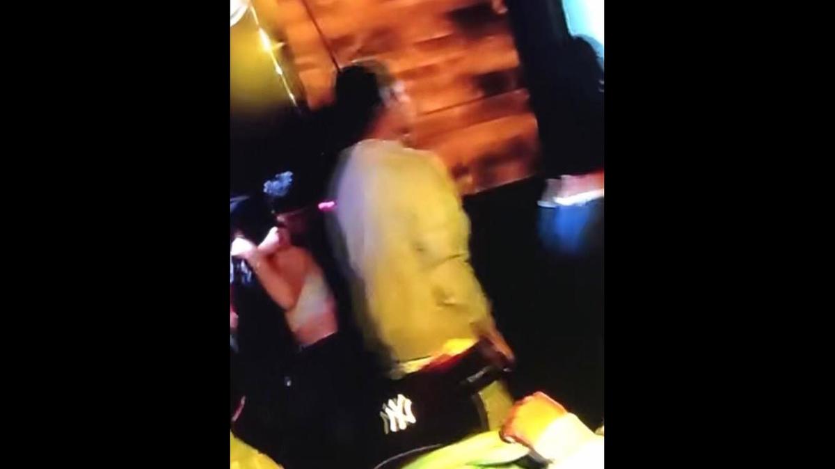 Merced police say this individual opened fire Saturday night inside the Hangar BBQ.