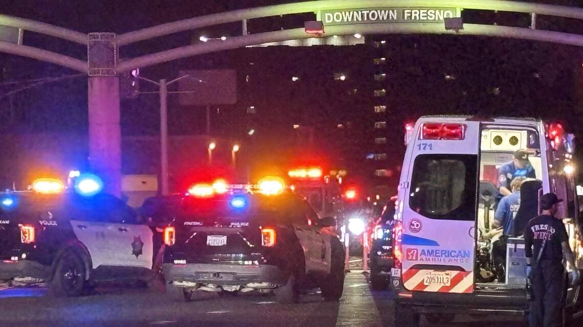 Kidnapping victim ejected after pursuit in downtown Fresno, police say