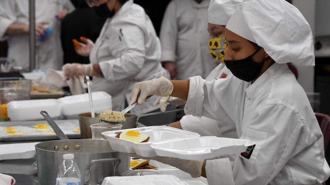 Local chefs in training are shown here. What is Fresno’s most famous restaurant dish? Vote in the Fresno Bee’s poll.