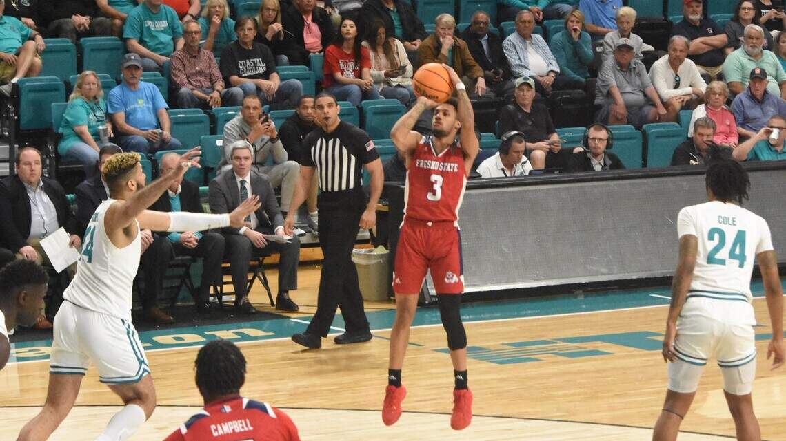 Now that Orlando Robinson is gone, who will Fresno State go to for baskets?
