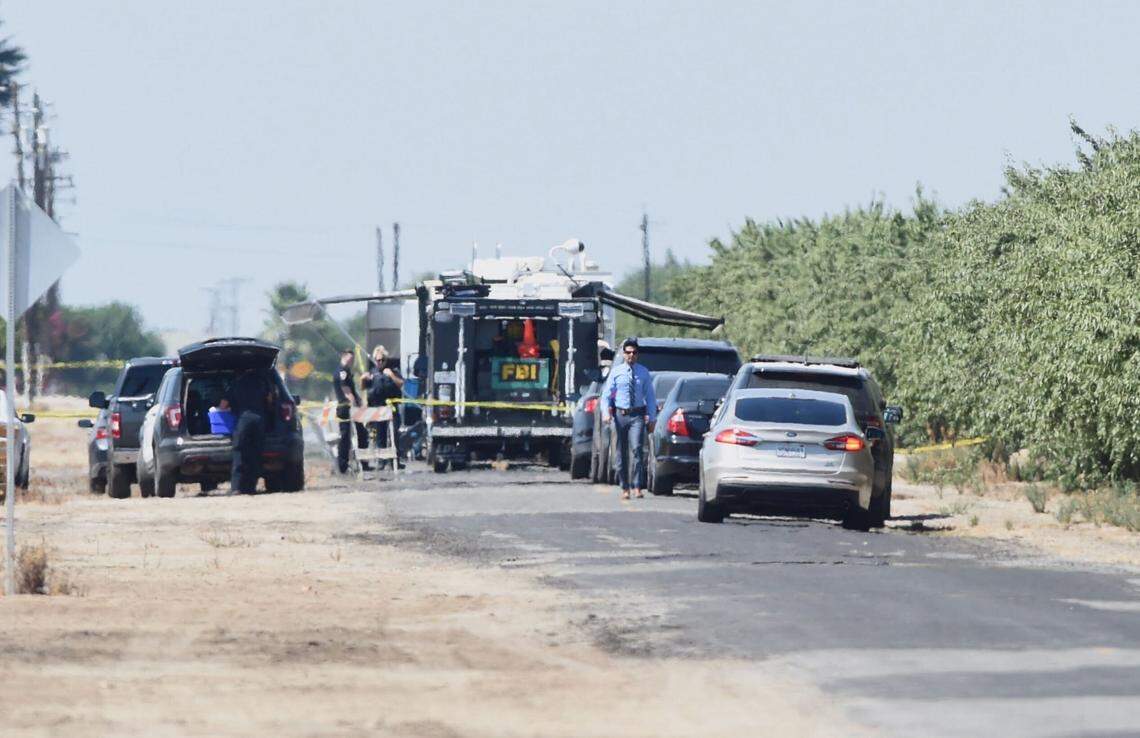 The remains of a child believed to be that of 2-year-old Thaddeus Sran, who went missing earlier this month, were found Thursday morning west of Madera, the Police Department announced Thursday.